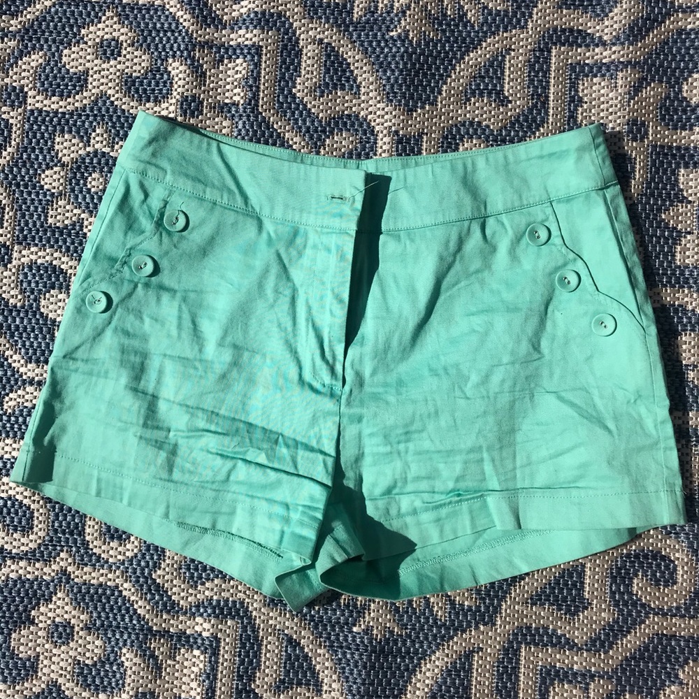 NWT Love Culture Mint Shorts